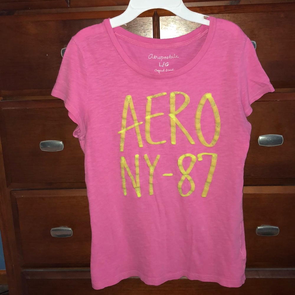 🔥4/$15🔥 Aeropostale logo graphic tee